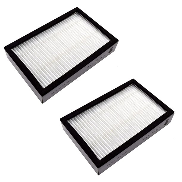 HQRP 2pack HEPA Filter fits Panasonic DualSweep 7500 series MCV7501