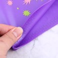 thumbnail image 4 of Star Pattern Swimming Silicone Waterproof Swim Pool Hat Long Hair Ear Protection Swim Caps for Women Female (Purple), 4 of 7