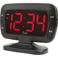 thumbnail image 2 of Equity 1.8" Large Digital Tilt Alarm Clock, Black, 30016, 2 of 4
