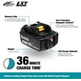 thumbnail image 5 of Makita LXT 18V Lithium-Ion Battery and Rapid Charger BL1840DC1, 5 of 13