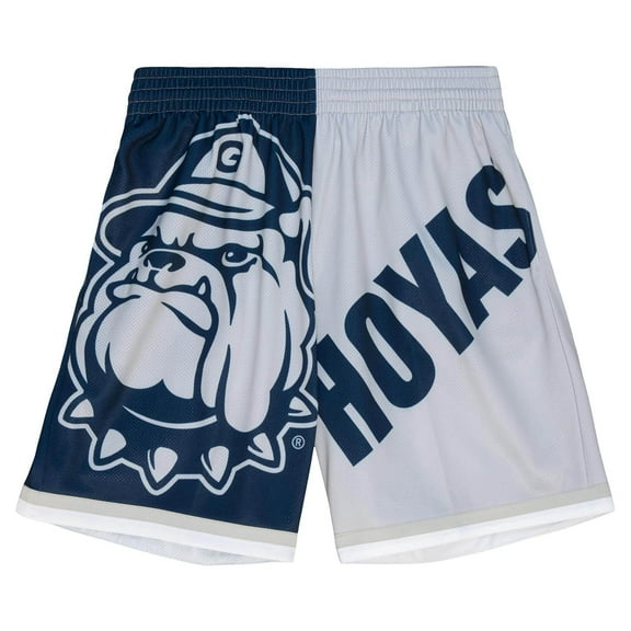 Mitchell and Ness NCAA BigFace Fashion Short 5.0 Georgetown University