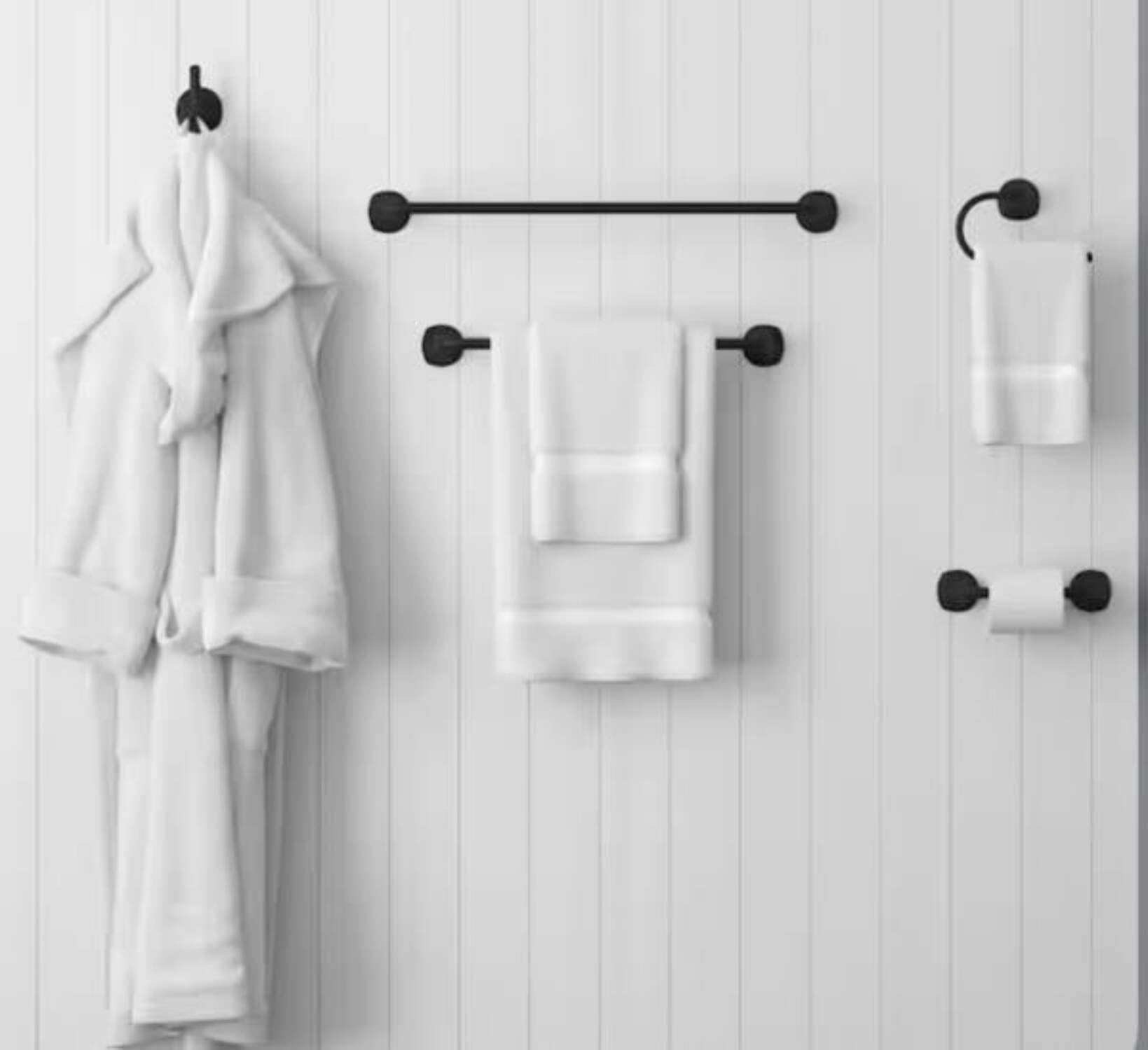 Pfister Ladera Toilet Paper Holder in Matte Black
