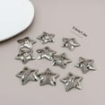 thumbnail image 4 of Silvery Star Shaped Hairpins Bangs Side Clips Y2K Cute Hair Accessories For Women Girls, 4 of 5