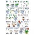 thumbnail image 6 of MACTANO Plant Building Set Multiflora Bouquet Bonsai Plastic Toy Kit for Kid Adult Multicolor 330PCS, 6 of 7