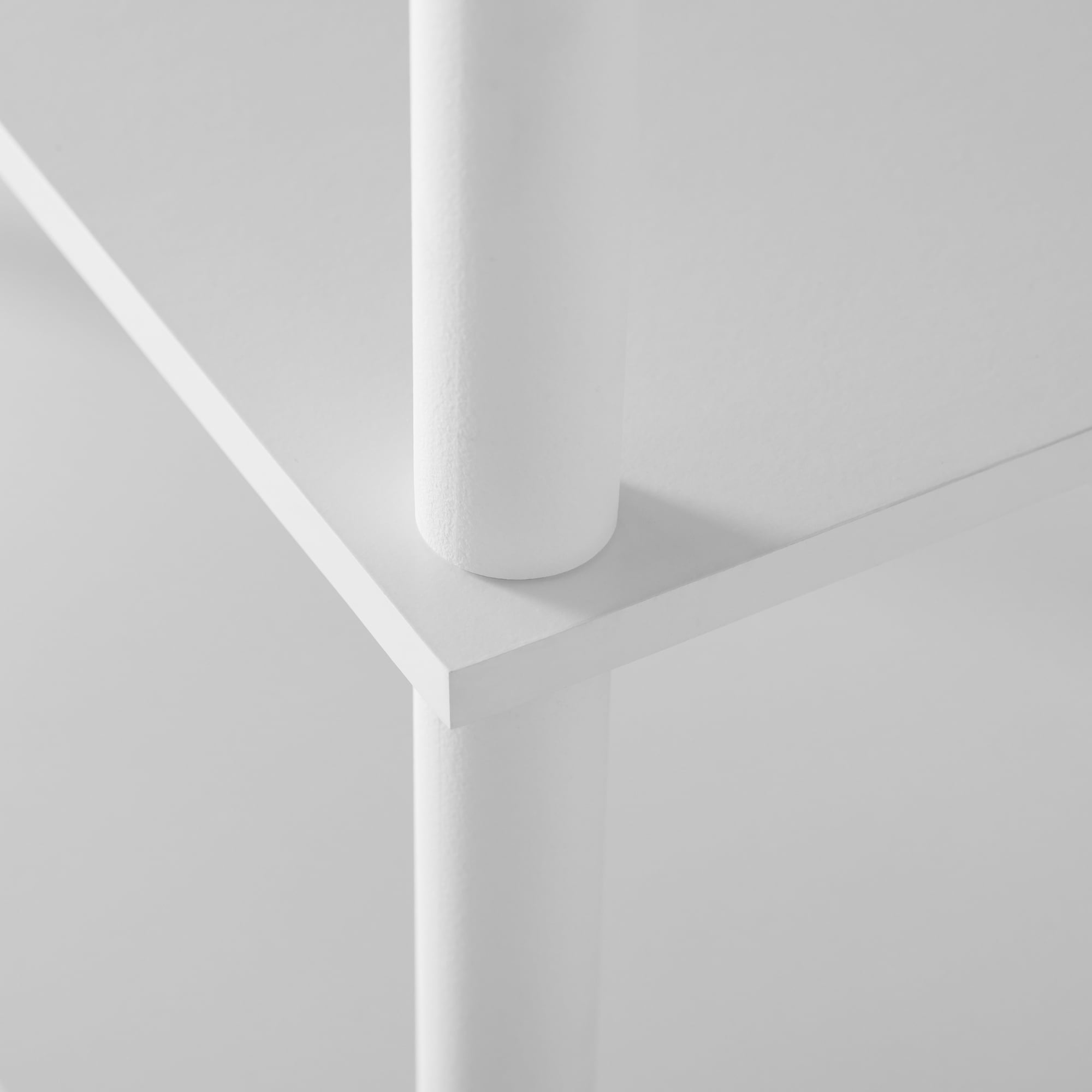 Mainstays No Tools 4-Shelf Bookcase, White