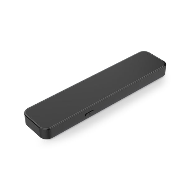 Altavoz debajo de la almohada Compatible con Bluetooth 5.0 Caja de sonido de conducción ósea recargable Uso en viajes Barra de sonido Subwoofer Suministros para el hogar Negro Gris kenally EL005090-02B