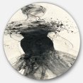 thumbnail image 1 of Designart 'Glam Dancing I' Art Mural Cercle en Métal, 1 of 3