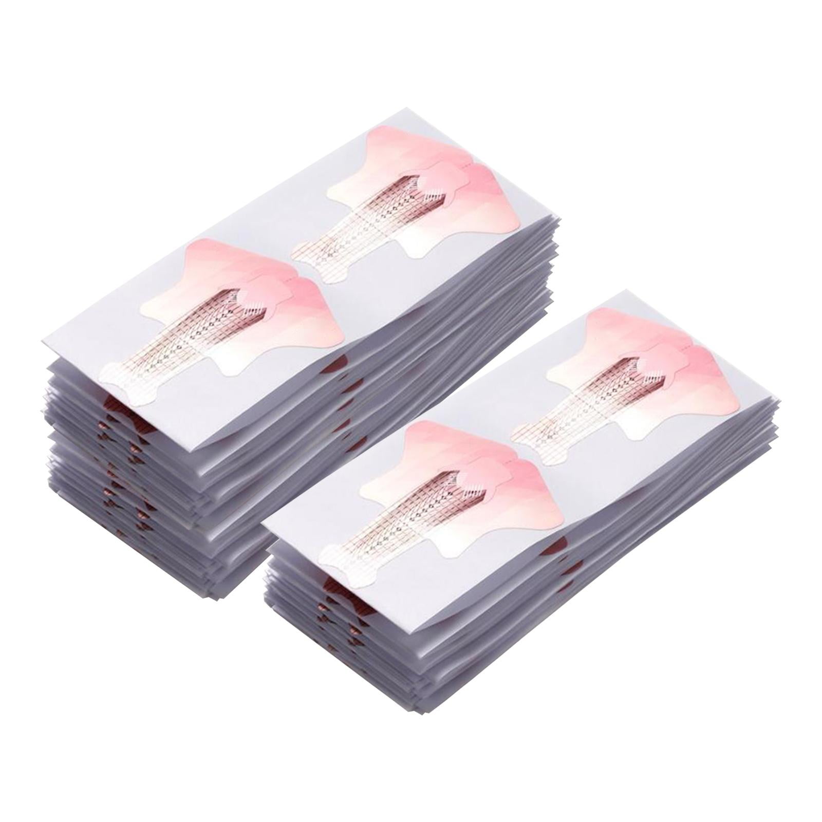 Stanzschablonen Set 1 Rolle (500 Stück) Nagel Schablonen -Selbstklebende Nagelschablonen Buchstaben Schablonen 10 Cm