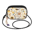 thumbnail image 2 of FORMRS Mini Crossbody Bag for Women Adjustable Rope Shoulder Casual Phone Purse, Beige Birds Floral, 2 of 7