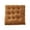 Brown, variant on Fleece Seat Cushion Thick Warm Chair Pad Home Office Adult Chair Mat - Non-Slip Bottom Dining Office Desk Comfort(Beige)