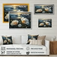 thumbnail image 4 of Designart White Flowers By The Coast III Canvas Wall Art, 4 of 5