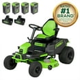 thumbnail image 5 of Greenworks 60V 42" Cordless Battery CrossoverT Riding Mower + (4) 8.0Ah Batteries & (2) Turbo Chargers 7432002, 5 of 26