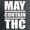 Dark Heather, variant on May Contain THC Tank Tops Funny Shirts