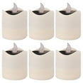 thumbnail image 1 of CIMAXIC 6Pcs Emergency Candles with Solar Power for Home and Outdoor, 1 of 8