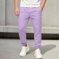 thumbnail image 3 of Sentuca Boys Sweatpants, Elastic Bottom Solid Color Jogger Pants with Pockets Sports Sweatpants Fleece Winter Kids Clothes Size 5-6Y, 3 of 7