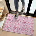thumbnail image 2 of Pioneer Flower Floral Print Pattern Door Rugs,Washable Non Slip Door Mats Indoor,Decorative Door Mats,Entry Mat Indoor for Entrance,Bedroom,Kitchen,Bathroom,20"x32", 2 of 6