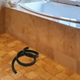 thumbnail image 4 of Presa de agua para umbral de ducha de 2 m, tapón de silicona autoadhesivo para baño, cocina y más, evita fugas de agua y daños, 4 of 7