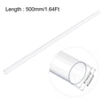 thumbnail image 2 of Unique Bargains Polycarbonate Rigid Round Clear Tubing 11mm(0.43 Inch)IDx12mm(0.47 Inch)ODx500mm(1.64ft) Length Plastic Tube, 2 of 4