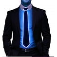 thumbnail image 2 of LINLIN Light Up Neckties Luminous LED Tie Adjustable Flashing LED Light Up Tie Man Light Up Fanny Ties Novelty Necktie For Men LED Light Up Ties Costume Accessory, 2 of 7