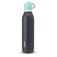 thumbnail image 1 of Owala FreeSip Twist - Botella de agua de acero inoxidable con popote y aislamiento t&eacute;rmico, para deportes y viajes, sin bisfenol A, 24 onzas, azul/gris (Foggy Tide), 1 of 6