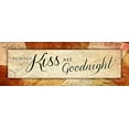 thumbnail image 2 of Grey, Jace 14x7 Black Ornate Wood Framed with Double Matting Museum Art Print Titled - Kiss, 2 of 4