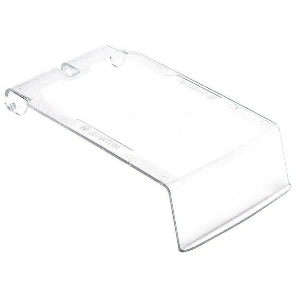 Quantum Storage Systems Lid, 3.5 in W, Plastic, Clear COV220