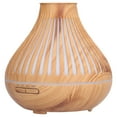 thumbnail image 3 of Humidificador de 400 ml con luz LED de 7 colores para el hogar y la oficina, enchufe de EE. UU., difusor de aceite de grano de madera de 100-240 V, 3 of 8