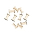 thumbnail image 4 of kurtrusly Wooden Spools For Crafts Weaving Bobbins Durable Wood Convenient Smooth Finish Ribbon Yarn Rope Fishing Line Wood Spools Light Wood 5.2 cmx3.5 cm, 4 of 6