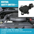 thumbnail image 3 of Cambio de caja de cambios Unique Bargains Interruptor de alimentación de seguridad neutral para Hyundai Elantra 1.8L 2.0L 2007-2012, 3 of 7