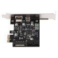 thumbnail image 1 of Tarjeta Pci-e 1x A Usb 3.1 Gen 1 (5gbps) Pci Express, 1 of 5