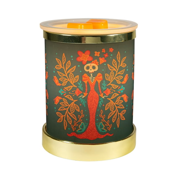 ScentSationals Day of the Dead (Dia de Los Muertos) Full-Size Warmer, Flora Muerto