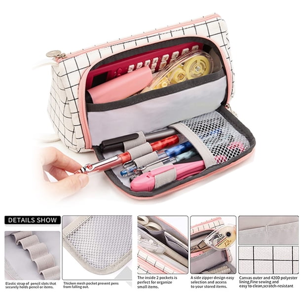 Large Capacity Pencil Bag Cute Multifunctional Stationery Box Pencil Case
