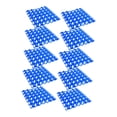 thumbnail image 1 of Abbracc 30 Grid Egg Tray Egg Storage Container Egg Organizer Rack Stackable Reusable Egg 5pcs Blue, 1 of 9