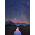 thumbnail image 3 of Vest, Christopher 18x24 Black Modern Framed Museum Art Print Titled - Max Parrish Twilight Canal, 3 of 5