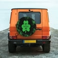 thumbnail image 6 of Haiem Spare Tire Cover , Wheel Cover with St Patrick's day printed, Camper Spare Tire Cover Fit for Jeep Wrangler Rv SUV Truck Travel Trailer-17 inch, 6 of 6
