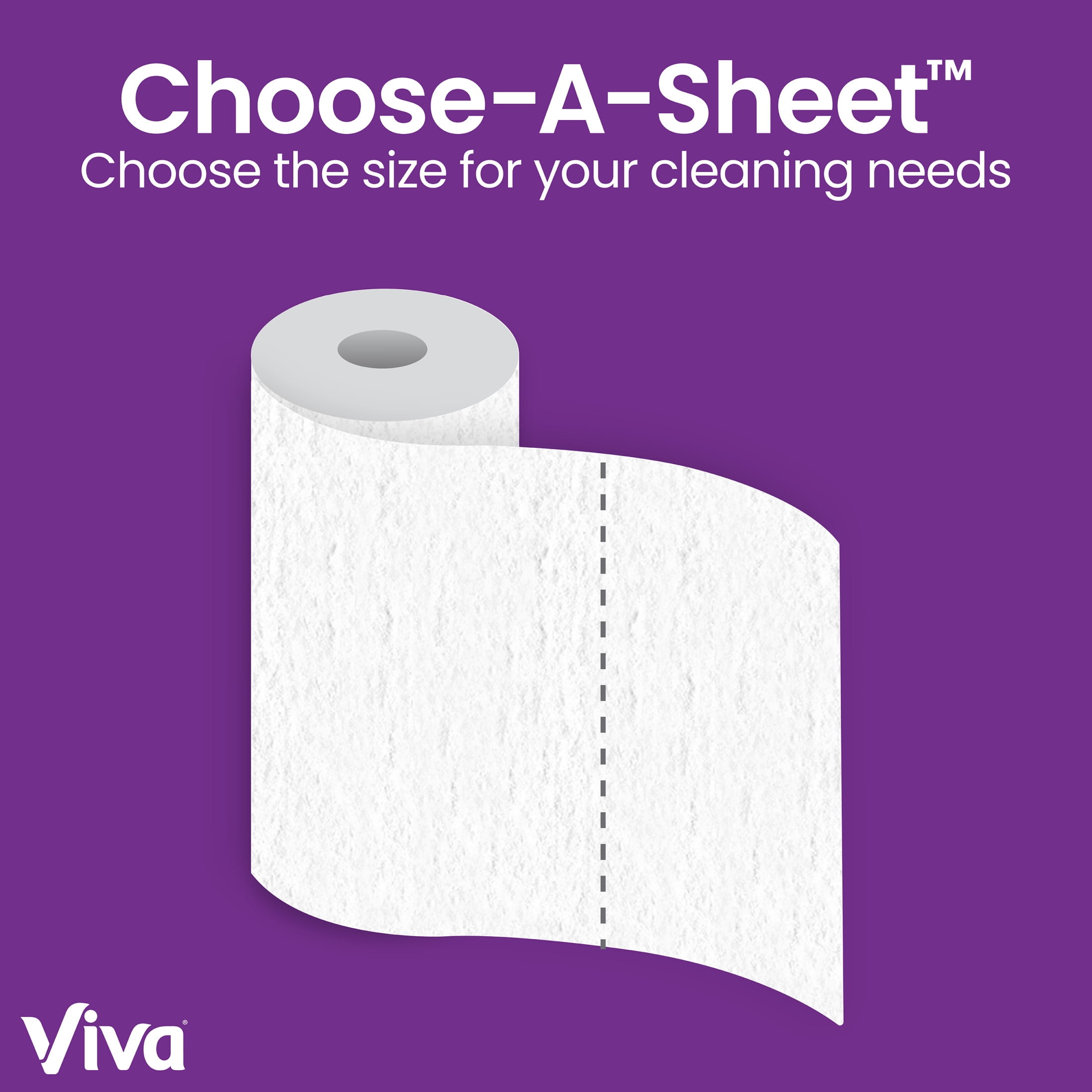 美品　モモジロウ　わたあめカラー　ヘッダー付き Viva Signature Cloth Paper Towels, 1 Double Roll, 86 Sheets