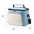thumbnail image 3 of Insulated Lunch Bag | Large Insulated Cooler Bag for Work, Picnic, Travel | Lunch Bag with Shoulder Strap for Adults, 3 of 6
