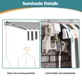 thumbnail image 6 of Newacme LLC Freeport Park Alvin 10 ft. W x 8 ft. D Retractable Patio Awning, 6 of 11