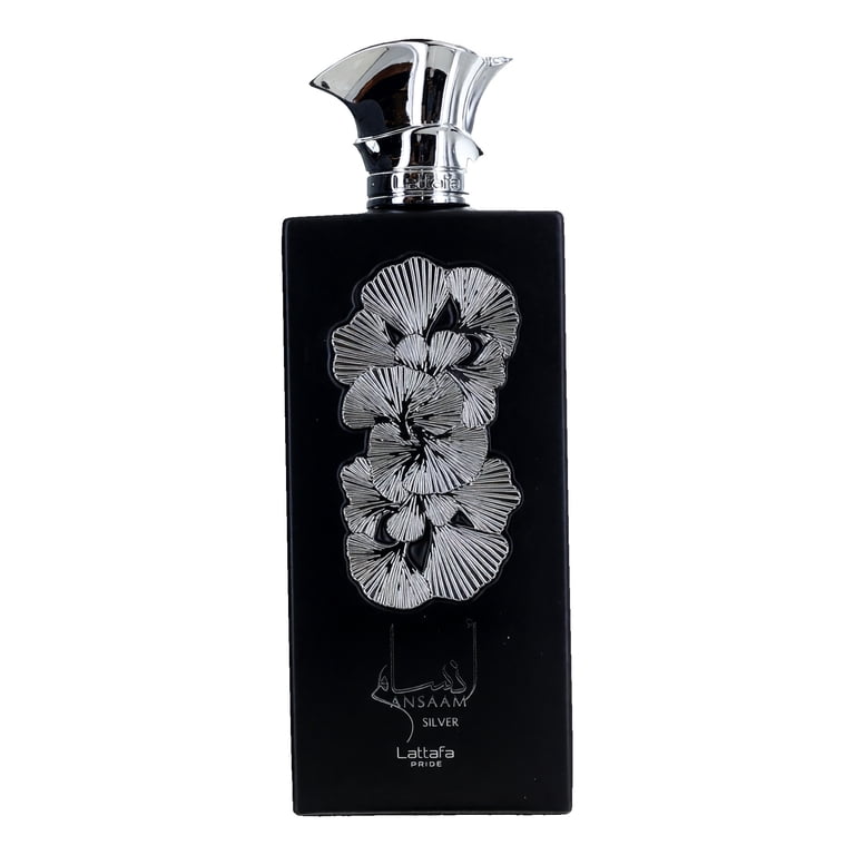 LATTAFA Ansaam Silver EDP Unisex 3.4 oz Fragrance with Citrus