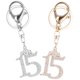 thumbnail image 4 of 2pcs llavero dhinestone llavero llave encimera de llave de llave de moda colgante, 4 of 6