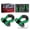 Darkgreen, variant on AMBULL Shackles 3/4" D Ring Shackle (2 Pack) 45,000lb Break Strength with 7/8" Pin, Anti Theft Security Screws, Isolator & Washer Kits for Use with Tow Strap Winch Truck Vehicle Recovery, Blue