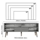 thumbnail image 3 of Mueble Mesa Para Tv Rack Madesa 4 Espacios Hasta 65 Gris, 3 of 8