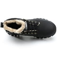 thumbnail image 3 of YOURDIARY Men's 6" Waterproof Insulated Safety Work Boots, EH Rated, Oil/Slip Resistant, Dual-Density for Construction, 3 of 8
