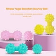 thumbnail image 2 of Yoga Ball High Density Non-slip Good Elasticity Comfortable High-Hardness Muscle Relaxation Accessory Self-myofascial Release Mas, 2 of 10