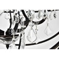 thumbnail image 6 of 1130 Geneva Collection Pendant 20"X23" Royal Cut Crystals (Clear) 5 Light Dark Bronze Finish, 6 of 8