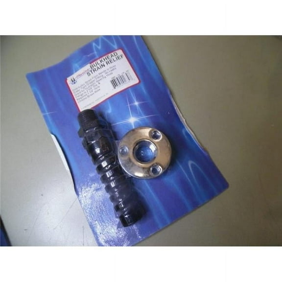 T-H Marine Supplies BSR-1K-CB-DP Bulkhead Hose Strain Relief Kit with Chrome Plated Brass Base