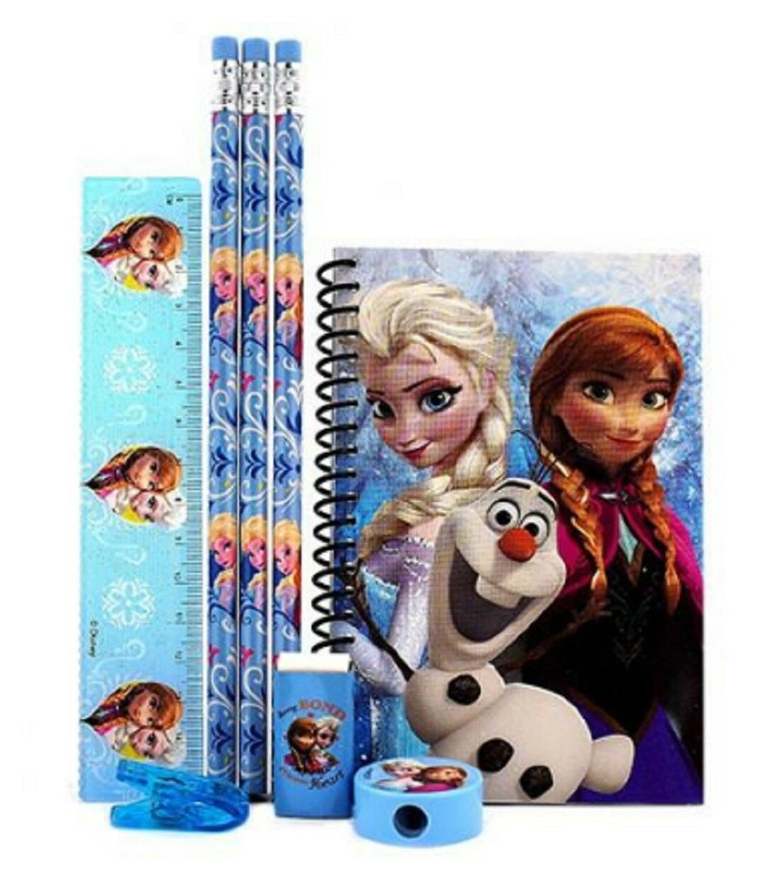 Stationery Set Frozen Blue 6pc Favor Set
