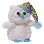 Angle View: GUND Christmas 'Snowfall' White Owl Plush