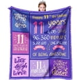 thumbnail image 1 of LHSHID Gifts for 9 Year Old Girl Blanket Flannel Soft and Comfortable Anti static Bed Sofa Blanket 50x60in, 1 of 5
