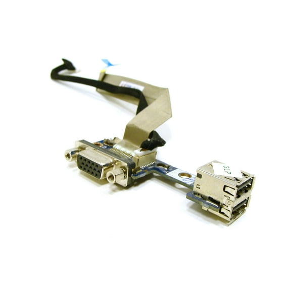 New Genuine HP Elitebook 15.6" 8540W Dual USB VGA-Out Board LS-4952P